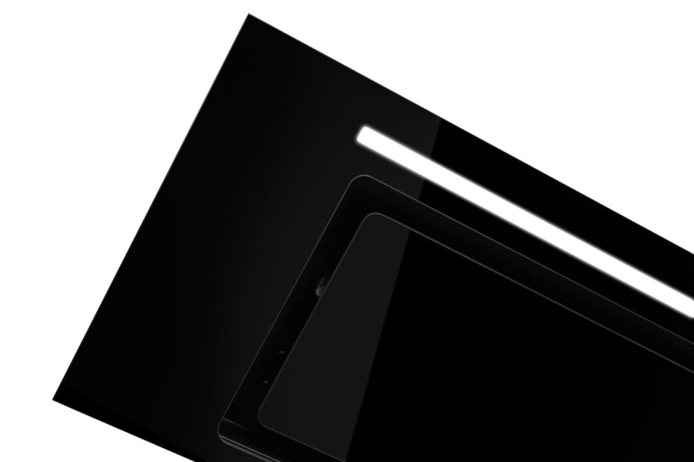 Okap podszafkowy Verdo Black - Czarny - zdjęcie produktu 11