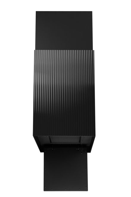 Okap wyspowy Quadro Moderno Glass Black Gesture Control - Czarny - zdjęcie produktu 14