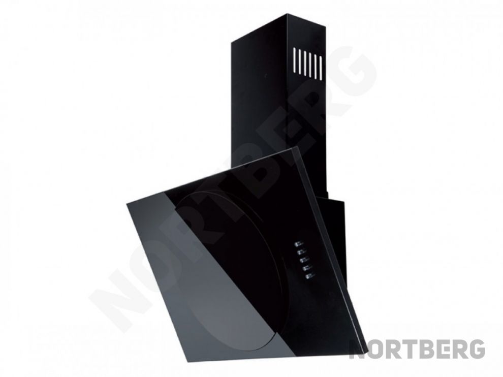 Okap kominowy Vento Black - Czarny połysk - zdjęcie produktu