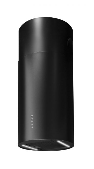 Okap wyspowy Cylindro Eco 2STRIPS Black Matt - Czarny Matt - zdjęcie produktu 3