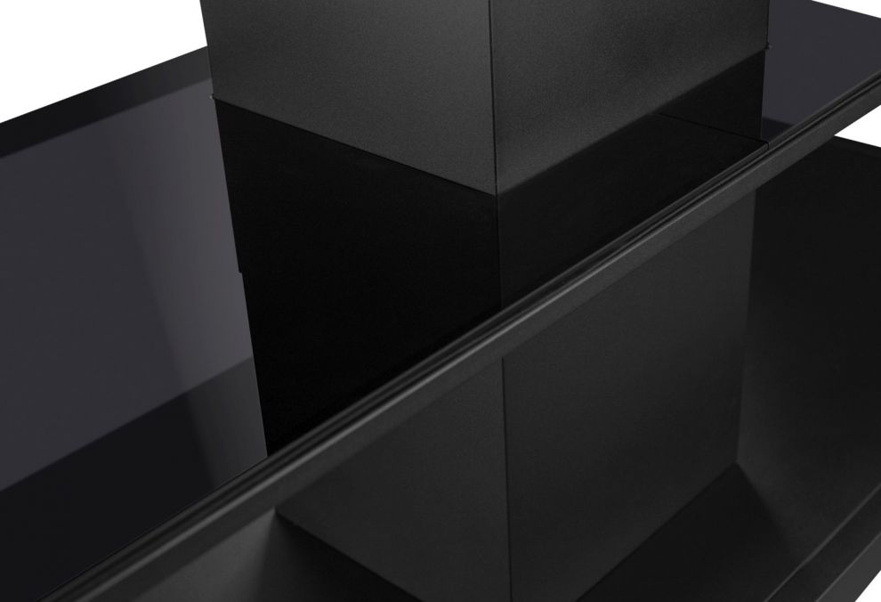 Okap wyspowy Metropolis Premium Glass Black Matt - Czarny Matt - zdjęcie produktu 5