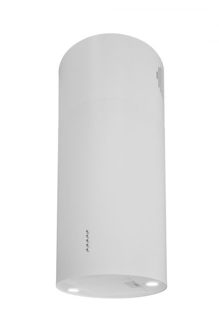 Okap wyspowy Cylindro Eco White Matt - Biały Matt - zdjęcie produktu 7