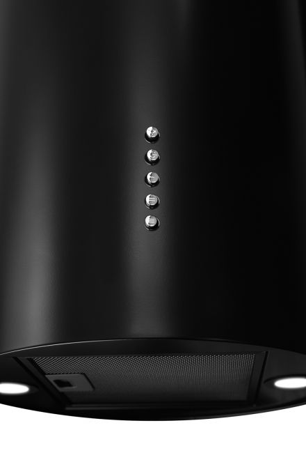 Okap wyspowy Cylindro Eco Black Matt - Czarny Matt - zdjęcie produktu 7