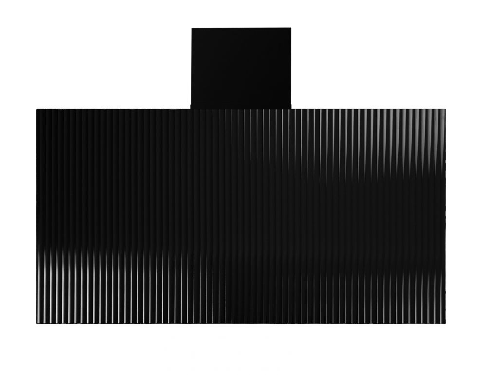 Okap kominowy Flexi Moderno Glass Black - Czarny - zdjęcie produktu 7