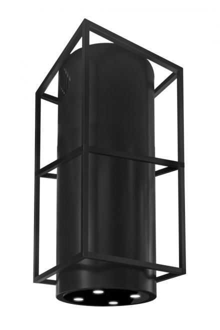 Okap wyspowy Tubo Cage Black Matt - Czarny Matt - zdjęcie produktu 6