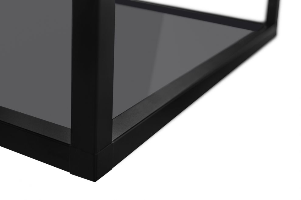 Okap wyspowy Tubo Cage Asymmetric Glass Black Matt - Czarny Matt - zdjęcie produktu 13