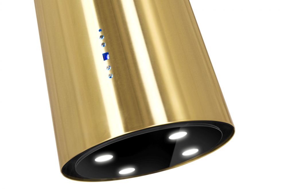 Okap wyspowy Tubo Royal Gold - Gold - zdjęcie produktu 8