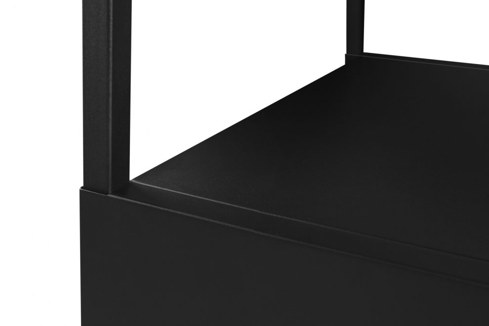 Okap wyspowy Alvar Glass Black Matt - Czarny Matt - zdjęcie produktu 12