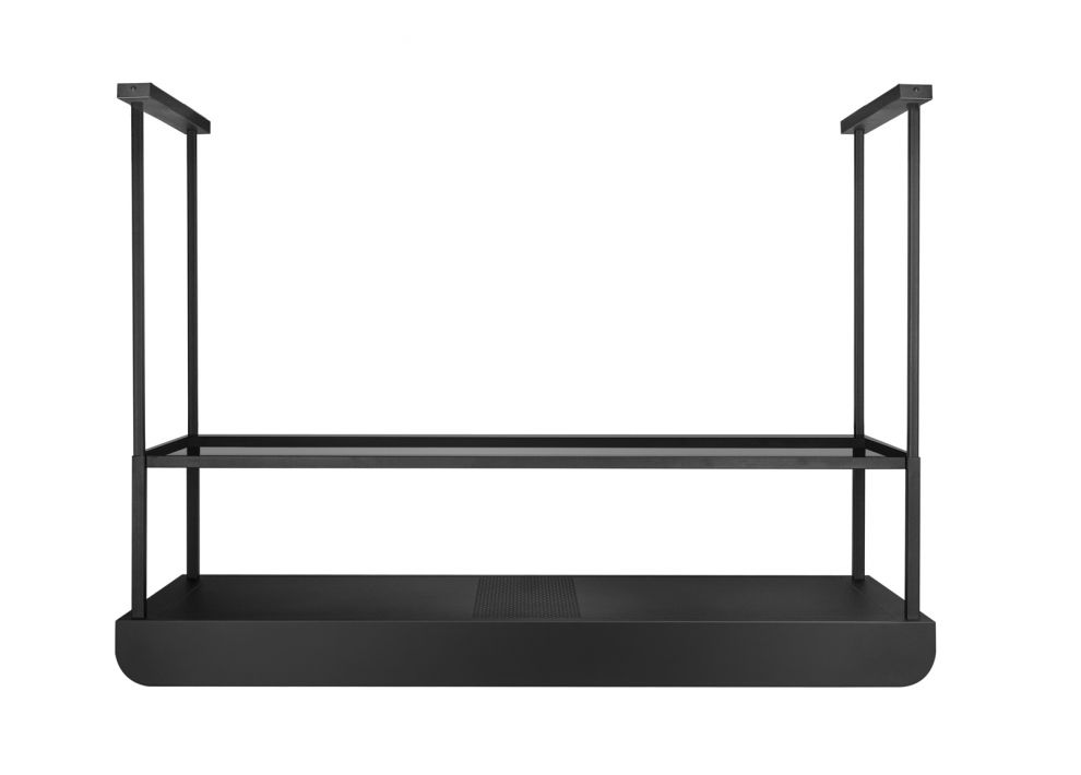 Okap wyspowy Arne Glass Black Matt - Czarny Matt - zdjęcie produktu 5