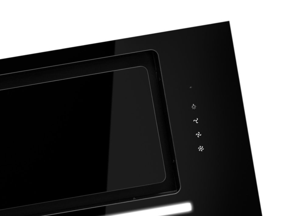 Okap podszafkowy Sono Black - Czarny połysk - zdjęcie produktu 10