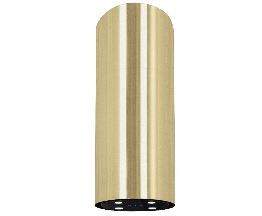 Okap wyspowy Tubo Sterling Gold Gesture Control - Gold - zdjęcie produktu