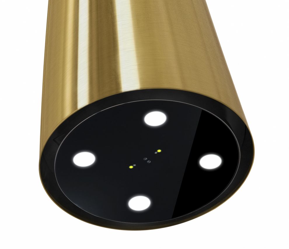 Okap wyspowy Tubo Royal Gold Gesture Control - Gold - zdjęcie produktu 6
