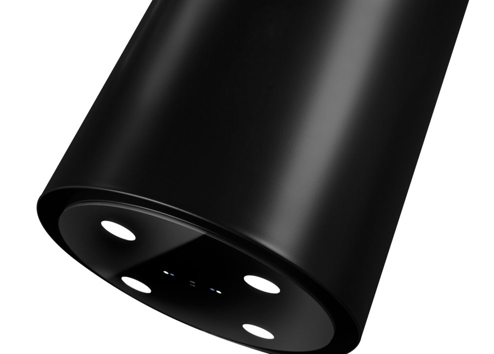 Okap wyspowy Tubo Black Matt Gesture Control - Czarny Matt - zdjęcie produktu 4