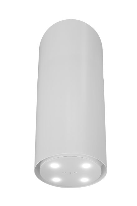 Okap wyspowy Tubo White Matt Gesture Control - Biały Matt - zdjęcie produktu 5
