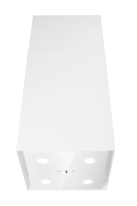 Okap wyspowy Quadro Pro White Gesture Control - Biały Matt - zdjęcie produktu 10