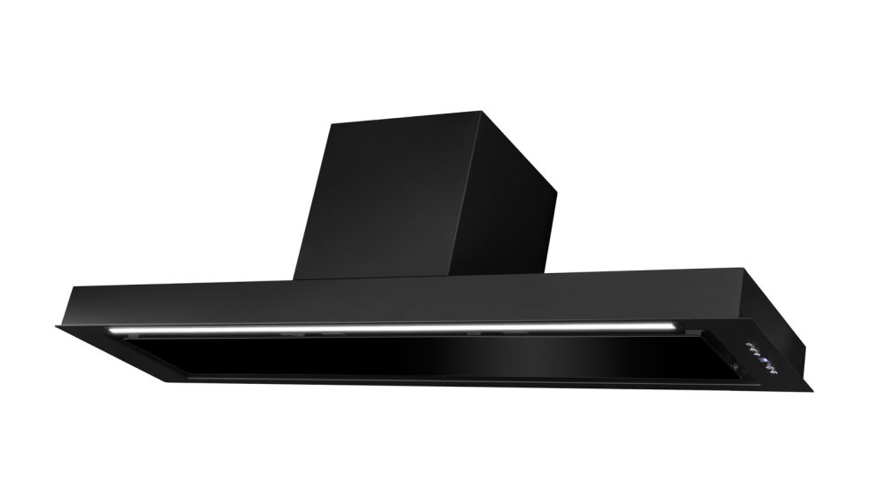 Okap podszafkowy Micra Black Matt 120 cm - Czarny Matt - zdjęcie produktu 4
