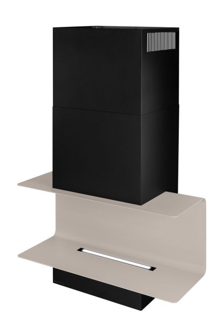 Okap kominowy C-Shelf Black-Kashmir - Czarny - zdjęcie produktu 5