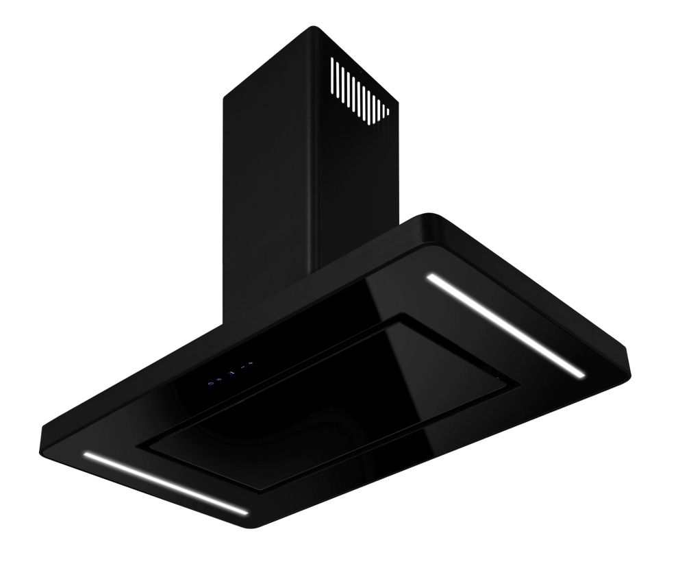 Okap wyspowy Decor Island Black Matt - Czarny Matt - zdjęcie produktu 12
