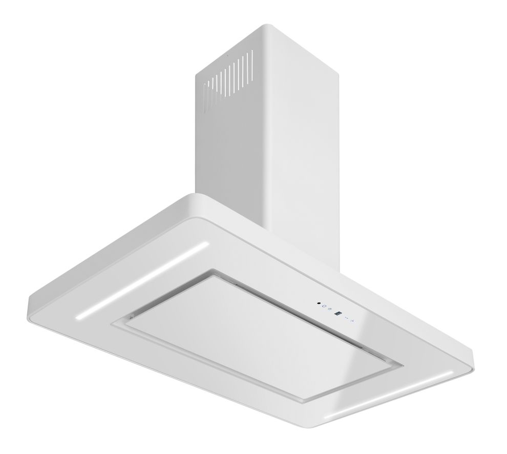 Okap wyspowy Decor Island White - Biały - zdjęcie produktu 7