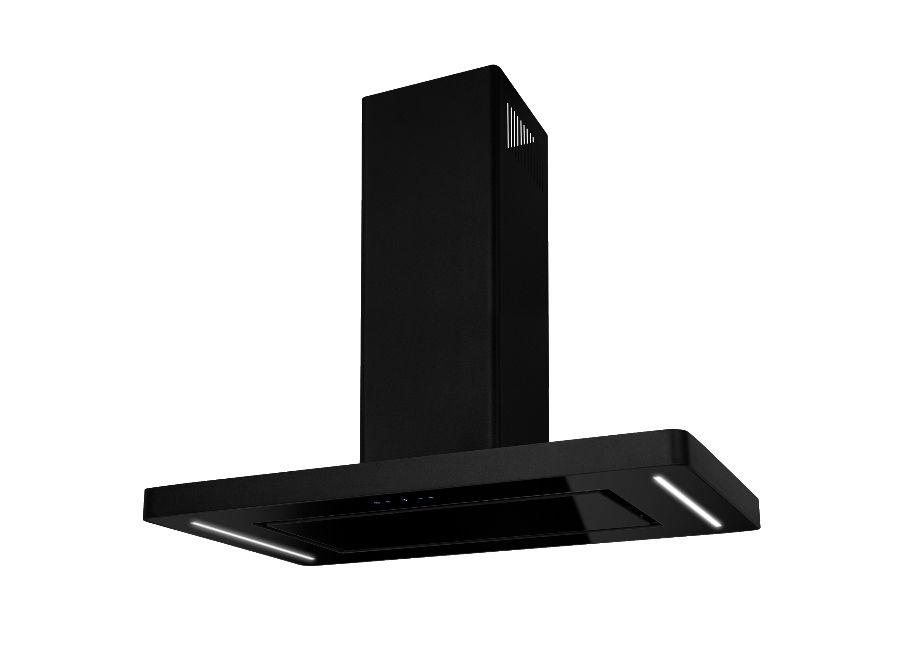 Okap wyspowy Decor Island Black Matt - Czarny Matt - zdjęcie produktu
