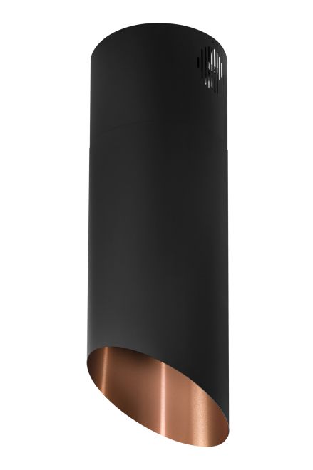 Okap wyspowy Hiro Color Black-Copper - Czarny Matt/Miedziany - zdjęcie produktu 6