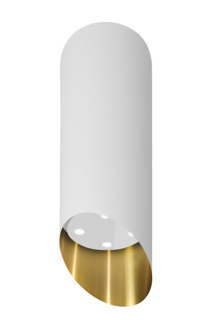 Okap kominowy Hiro OR Color White-Gold - Biały Matt/Złoty - zdjęcie produktu 4