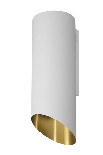 Okap kominowy Hiro OR Color White-Gold - Biały Matt/Złoty - zdjęcie produktu 6