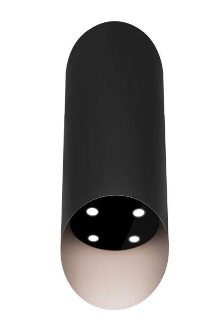 Okap kominowy Hiro OR Color Black-Kashmir - Czarny Matt/Kashmir - zdjęcie produktu 6