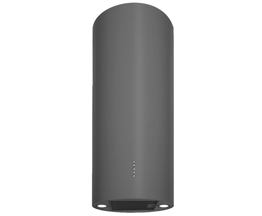 Okap wyspowy Cylindro Eco Antracyte - Antracytowy - zdjęcie produktu