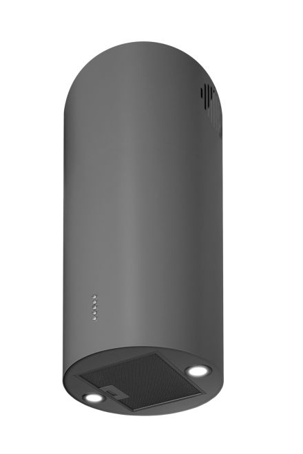 Okap wyspowy Cylindro Eco Antracyte - Antracytowy - zdjęcie produktu 4