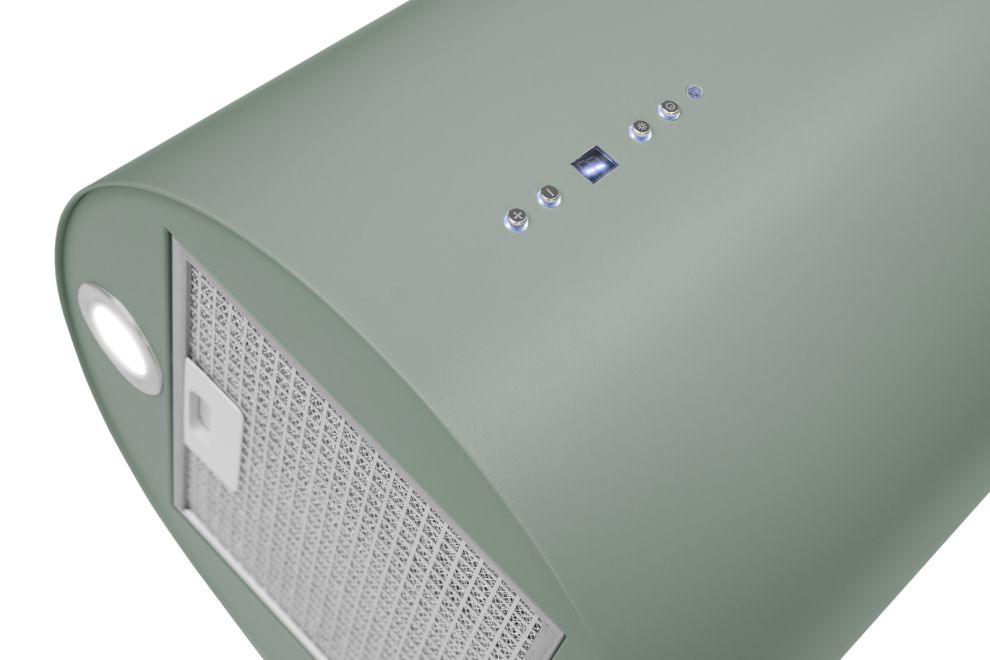 Okap wyspowy Cylindro Eucalyptus - Eukaliptusowy - zdjęcie produktu 7