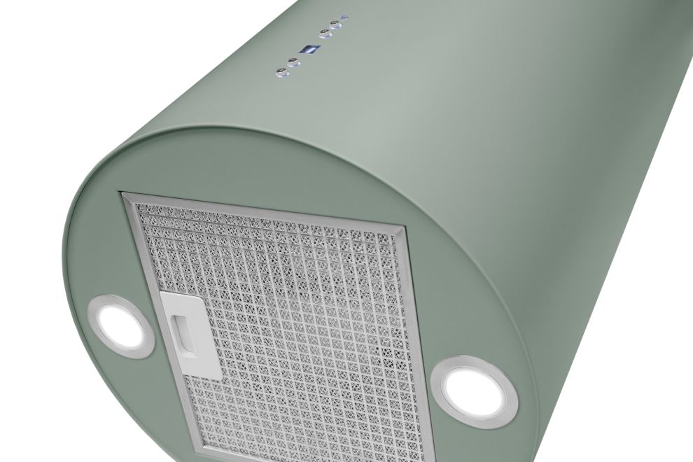 Okap wyspowy Cylindro Eucalyptus - Eukaliptusowy - zdjęcie produktu 8