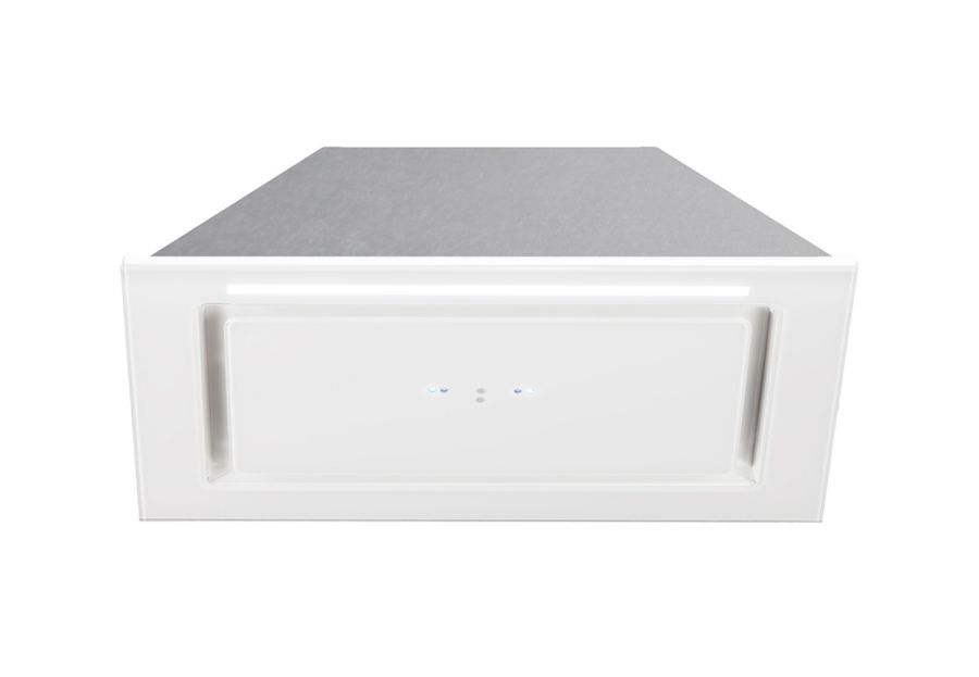 Okap podszafkowy Lando Glass White Gesture Control - Biały - zdjęcie produktu