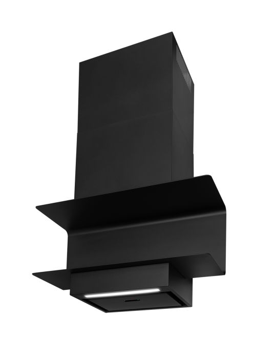 Okap kominowy C-Shelf Black-Black - Czarny Matt - zdjęcie produktu 3