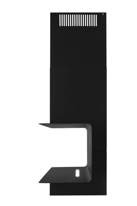 Okap kominowy C-Shelf Black-Black - Czarny Matt - zdjęcie produktu 6
