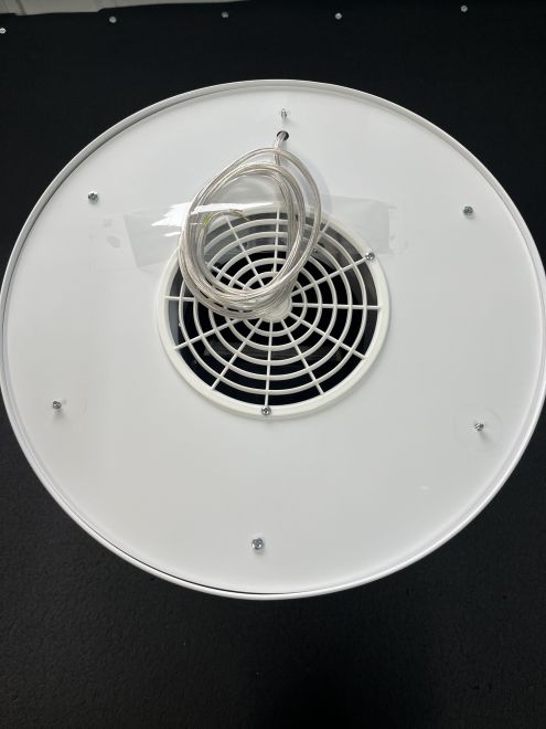 Okap wyspowy Galaxy White Połysk Outlet - Biały - zdjęcie produktu 5