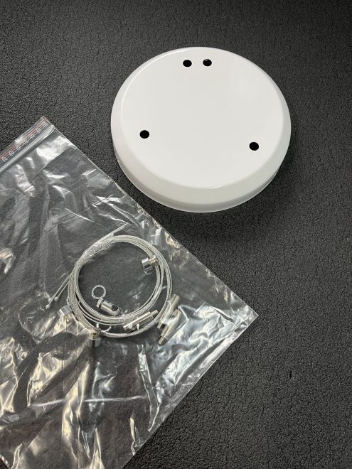 Okap wyspowy Galaxy White Połysk Outlet - Biały - zdjęcie produktu 8