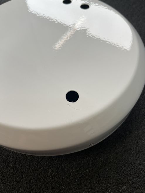 Okap wyspowy Galaxy White Połysk Outlet - Biały - zdjęcie produktu 9