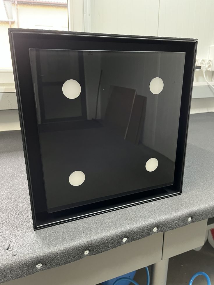 Quadro Moderno Glass Black OUTLET