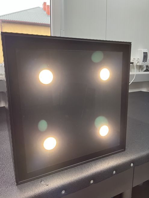 Okap wyspowy Quadro Moderno Glass Black OUTLET - Czarny Matt - zdjęcie produktu 9