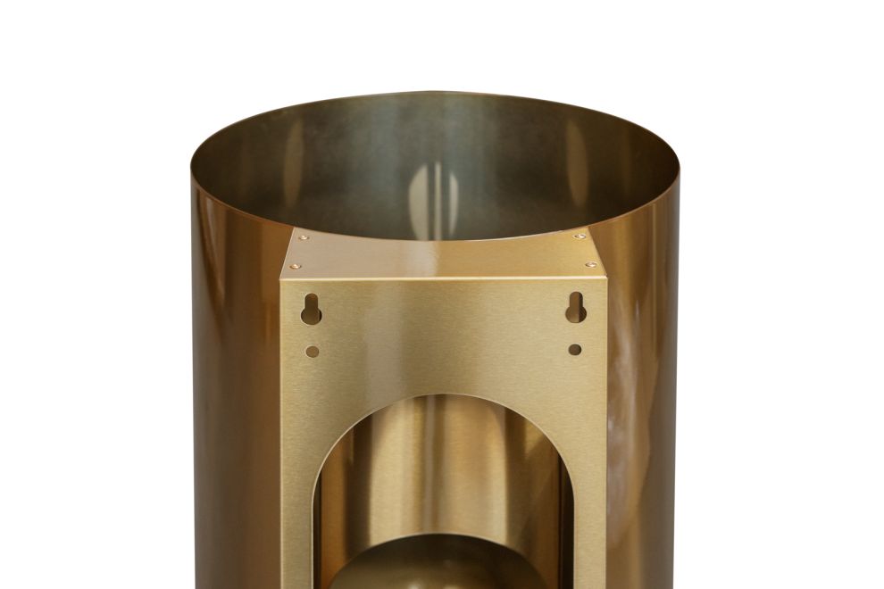 Okap kominowy Cylindro OR Eco Złoty - Gold - zdjęcie produktu 10