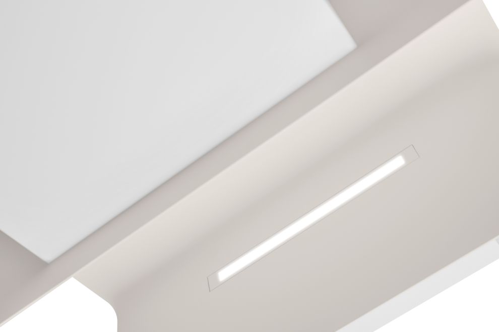 Okap kominowy C-Shelf White-Kashmir - Biały Matt/Kashmir - zdjęcie produktu 11