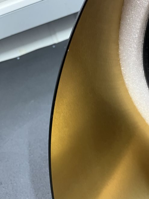 Okap kominowy Hiro OR Color Black-Gold OUTLET - Czarny Matt/Złoty - zdjęcie produktu 8