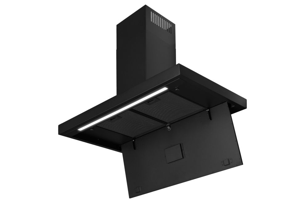 Okap wyspowy Magnetic Island Black Matt Gesture Control - Czarny Matt - zdjęcie produktu 6