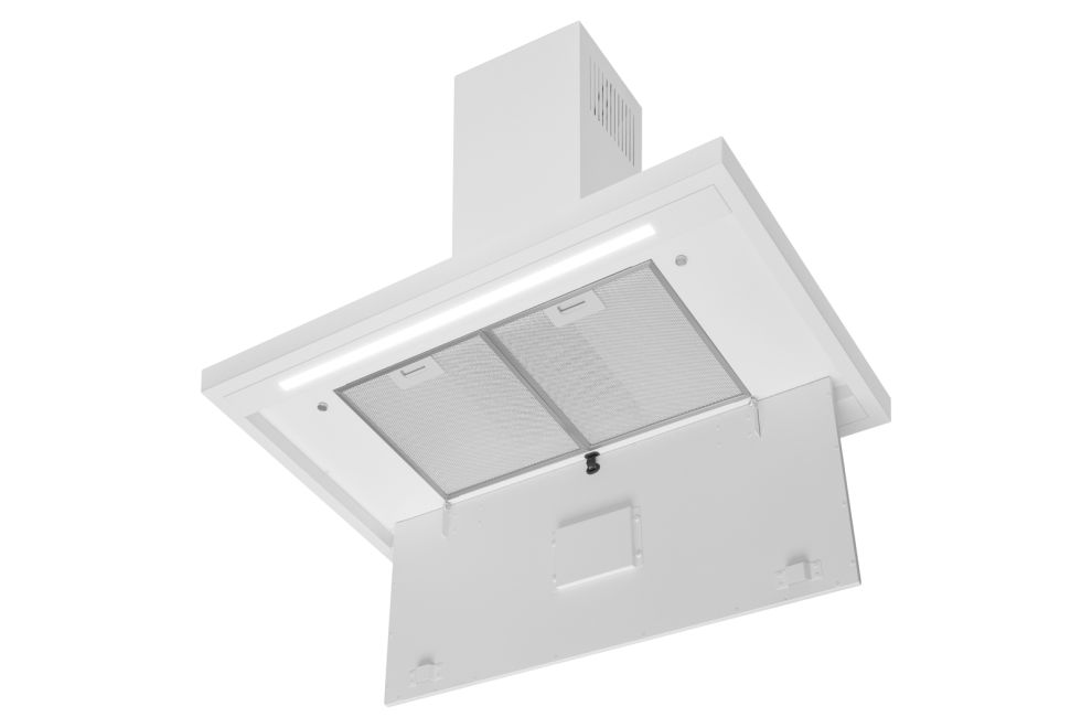 Okap wyspowy Magnetic Island White Matt Gesture Control - Biały Matt - zdjęcie produktu 7