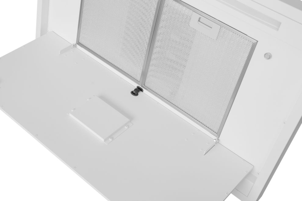 Okap wyspowy Magnetic Island White Matt Gesture Control - Biały Matt - zdjęcie produktu 8