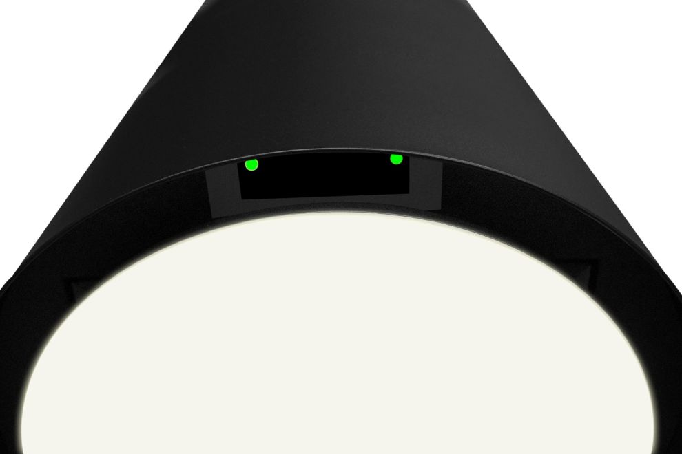 Okap wyspowy Tubo Gesture Control Black Matt - Czarny Matt - zdjęcie produktu 9