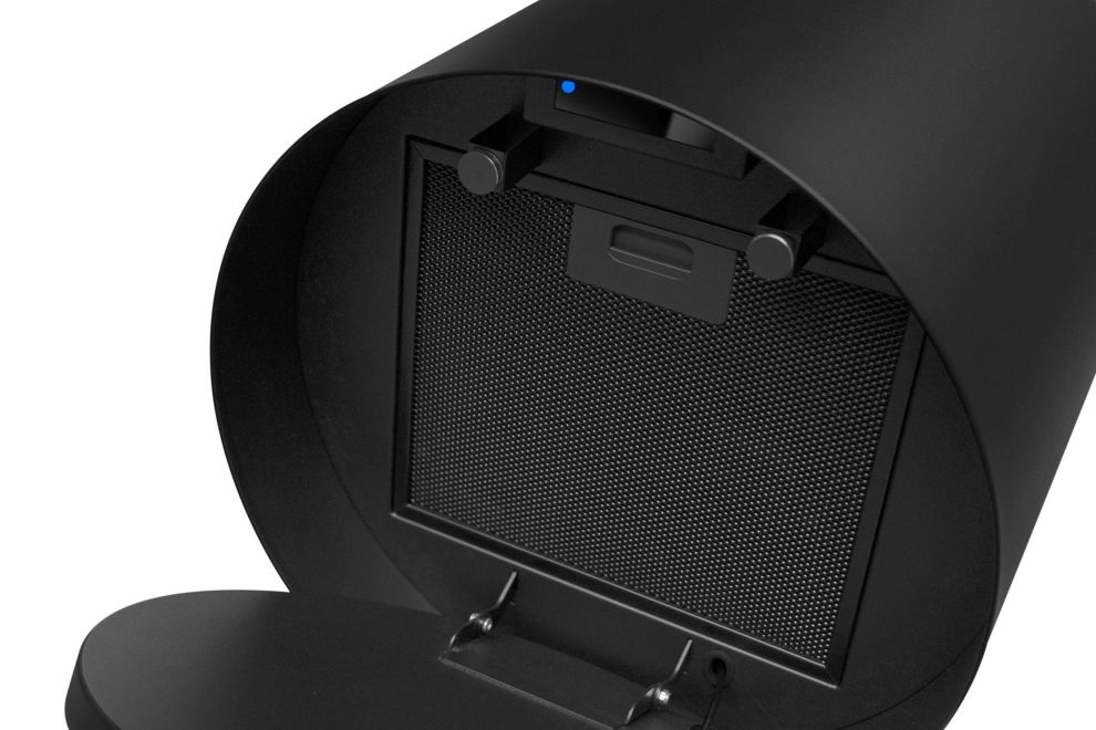 Okap wyspowy Tubo Gesture Control Black Matt - Czarny Matt - zdjęcie produktu 10