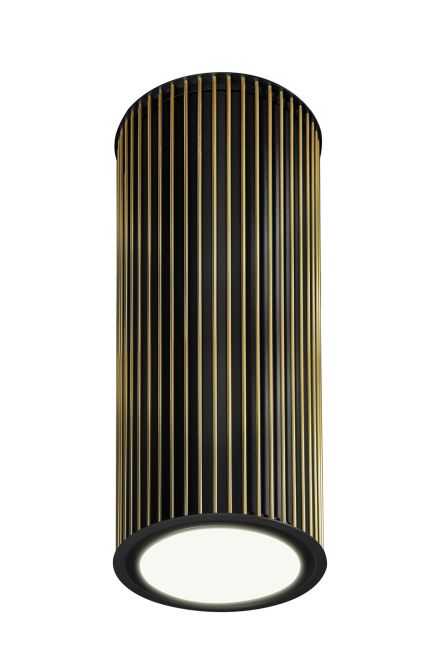 Okap wyspowy Voliera N1 Black-Gold Gesture Control - Czarny Matt - zdjęcie produktu 3