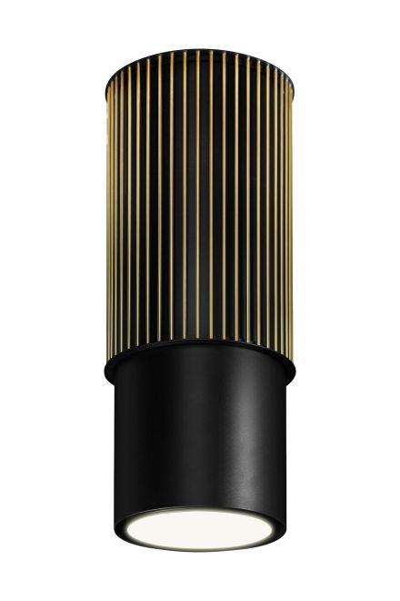 Okap wyspowy Voliera N3 Black-Gold Gesture Control - Czarny Matt - zdjęcie produktu 4